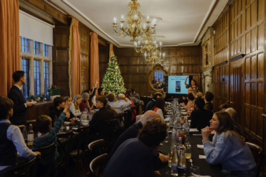 Christmas trivia at Yarnton Manor, 2024
