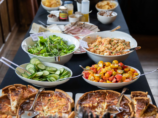 Community lunch at Yarnton manor on Friday.