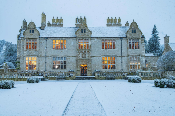 Yanrton Manor in snow, 2024.