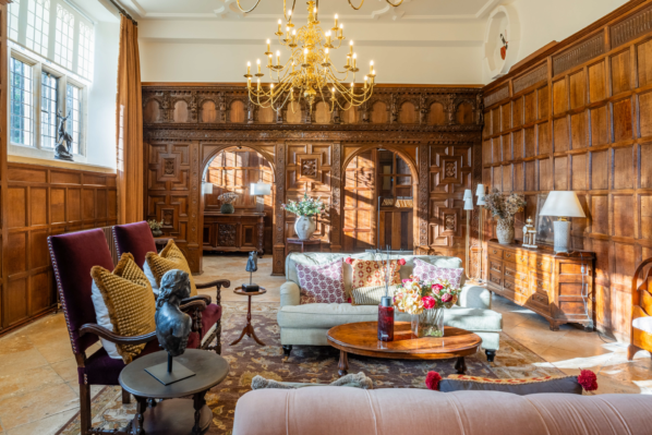 Reception in Yarnton Manor.